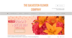 Desktop Screenshot of flowersgalvestontx.com